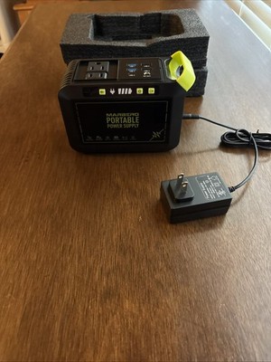 Marbero Portable Power Station 88Wh Camping Lithium Battery Solar Generator