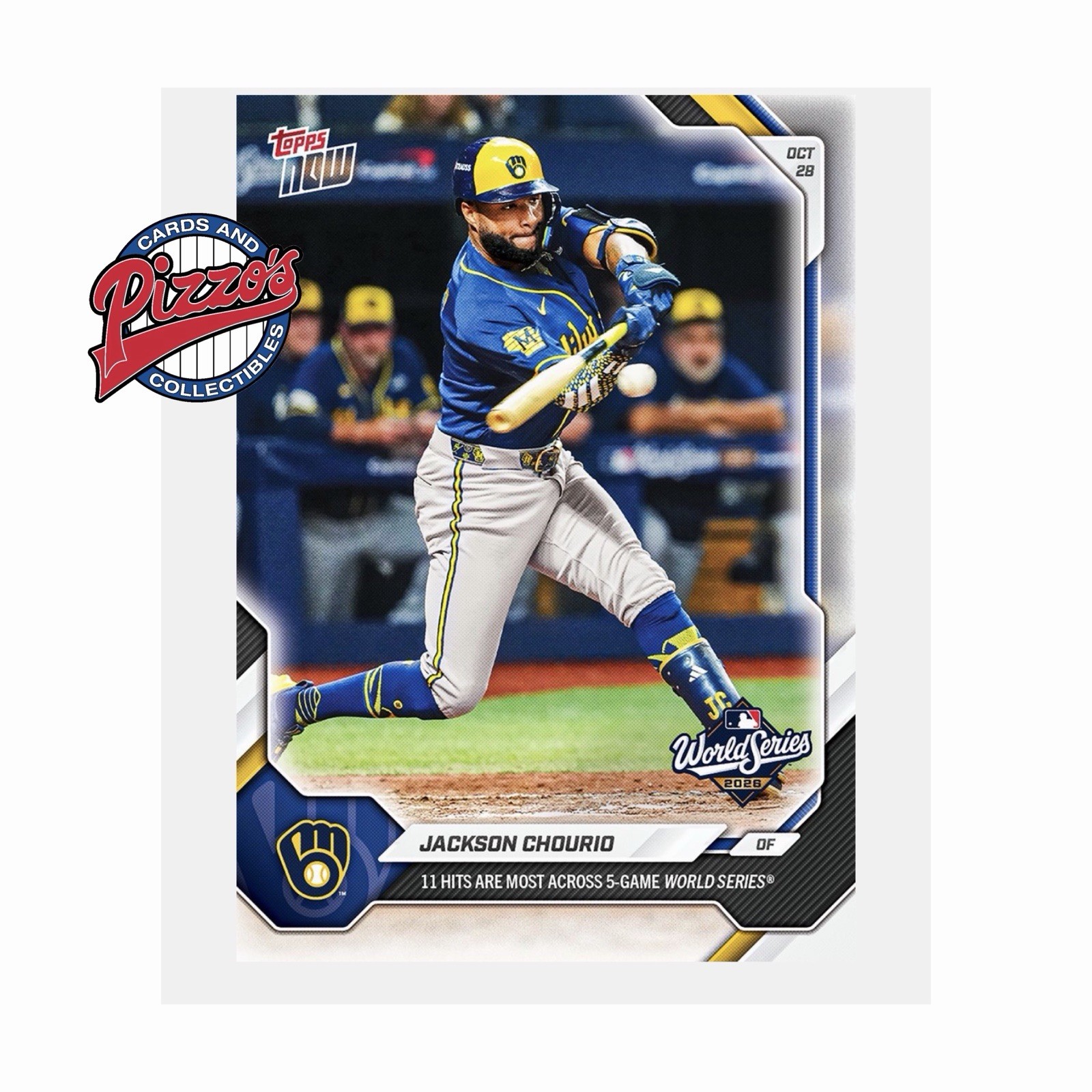 Jackson Chourio - 2026 MLB Topps NOW Card 831 Presale