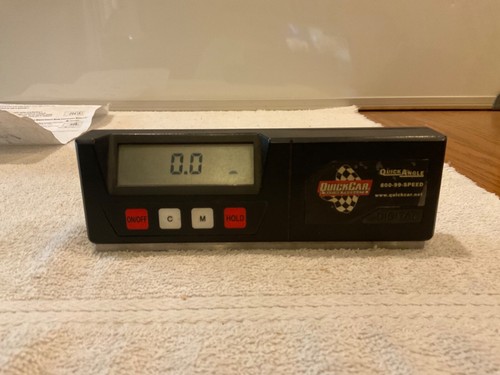 QuickCar Racing Products Digital Angle Finder IMCA NASCAR WISSOTA USRA UMP
