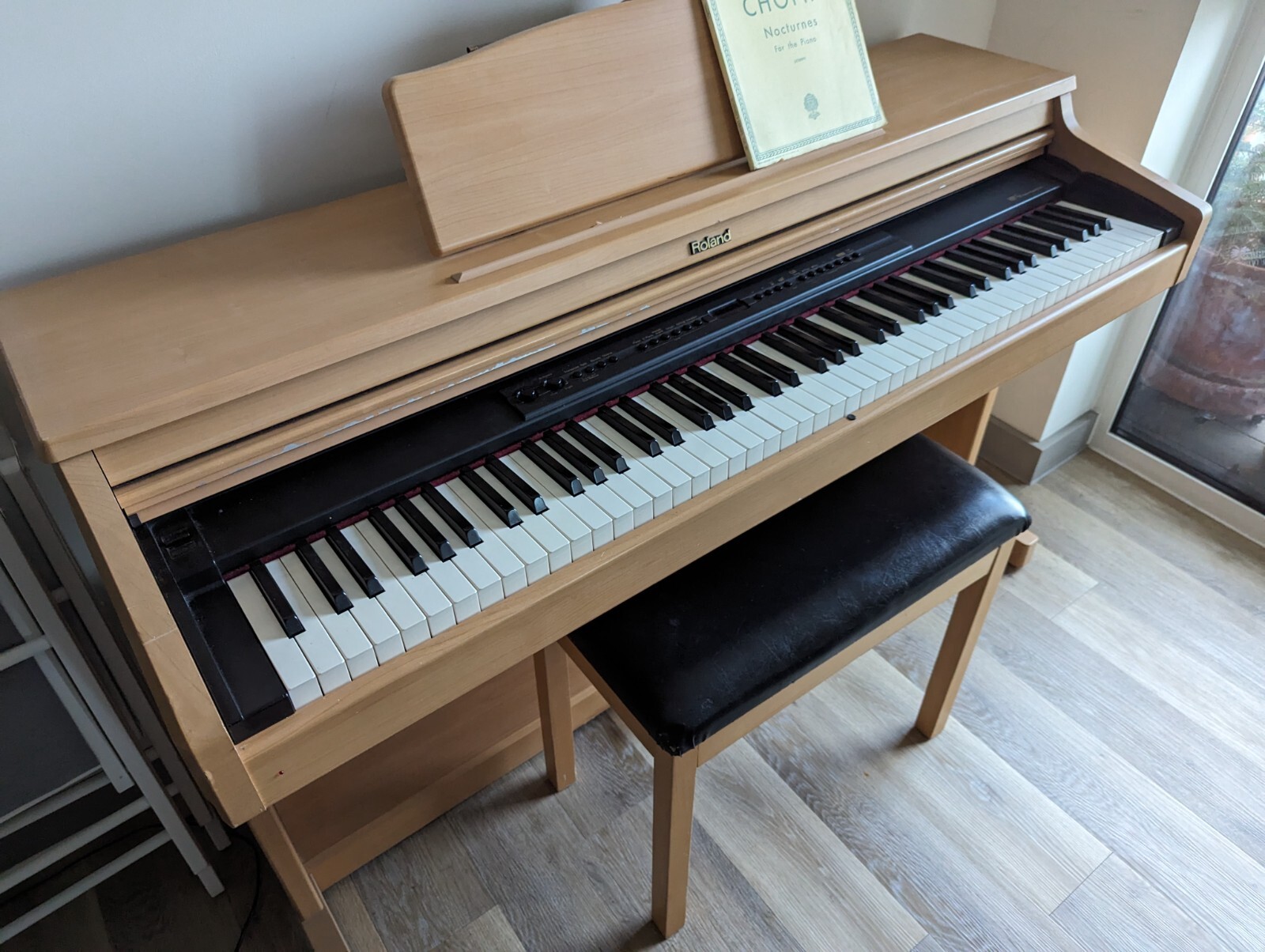 Roland HP3eMP Digital Piano & Stool eBay