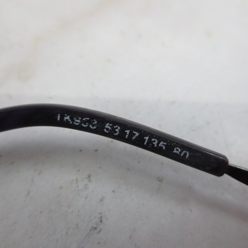 Takumi Eyeglasses Frame TK953 Women's Purple Metal Cat Eye Half Rim 53-17-135 - Picture 6 of 7