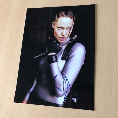 Angelina Jolie Autogramm Autograph Tomb Raider Lara Croft Wanted Salt In Person
