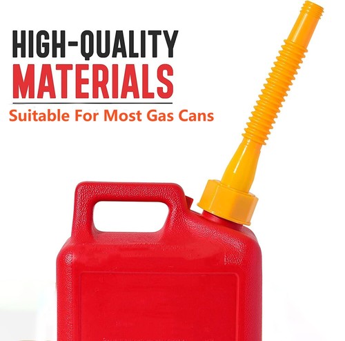3X Gas Can Spout Nozzle Vent Replacement Kit for Gas Cans Plastic Old Style Caps - Picture 4 of 10