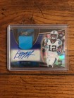 D.J. Moore Autograph/Patch Numbered 48/75 Rookie 2018 Panini