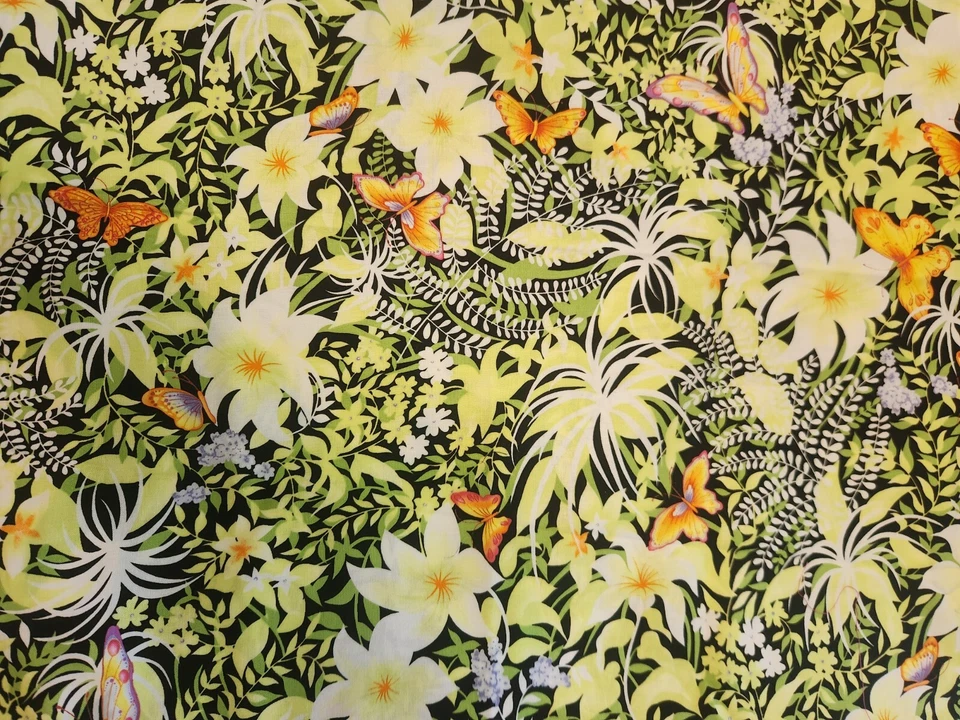 Butterflies Are Free de Jackii Jones para Marcus Brothers 1 yarda X 44" Foto 2 de 4