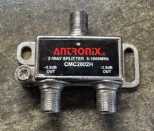 Antronix 2-Way Splitter 5-1000 MHz Coax Cable - Model CMC2002H - USED