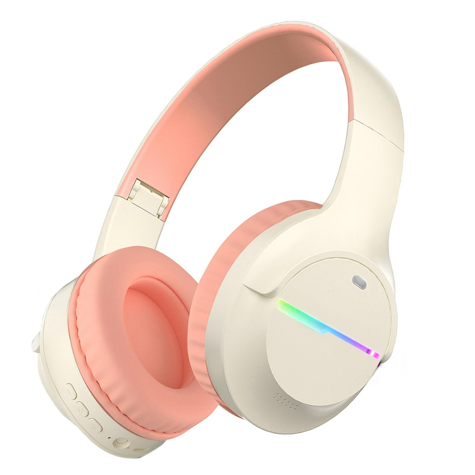 clelize Kids Bluetooth Headphones Kids Headphones Wireless with LED Light Up ...