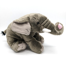 Wild Republic Elephant Plush Stuffed Animal Gray with Tags