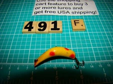 V0491 F SMALL KAUTZKY LAZY IKE FISHING LURE