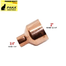 2" x 3/4" Coupling Reducer C x C COPPER PIPE FITTING