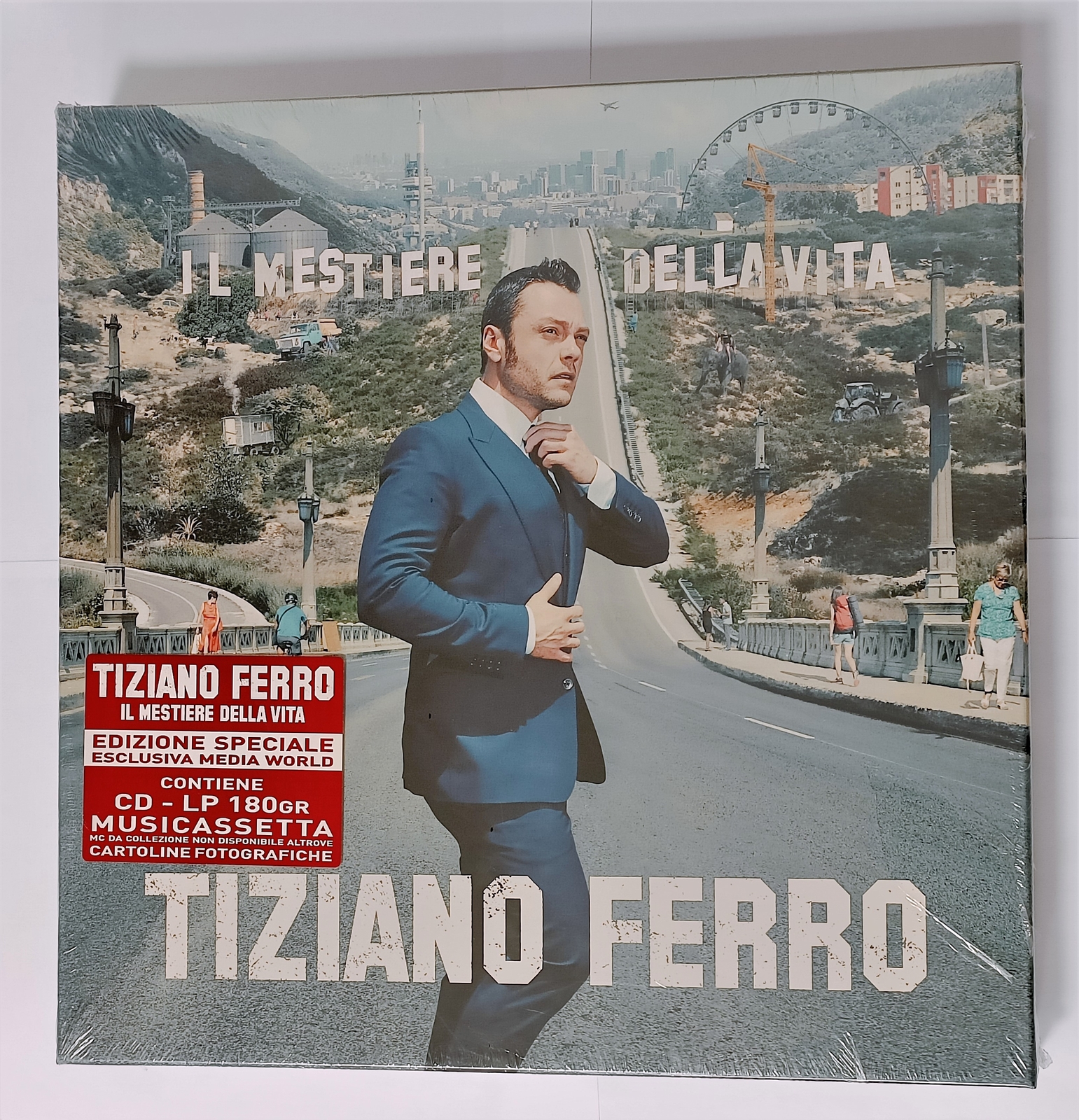 Tiziano Ferro Il Mestiere della Vita Edizione Speciale Box Set CD LP