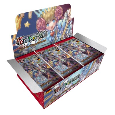 Force of Will TCG Spiel der Götter Reloaded D2 Display (36 Booster) DE NEU!