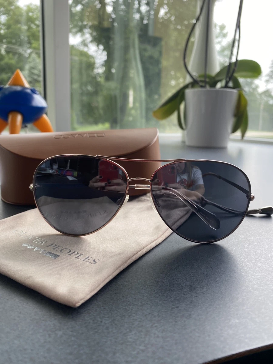 Oliver Peoples Sunglasses Sayer Silver Mirrored OV1201S 120101