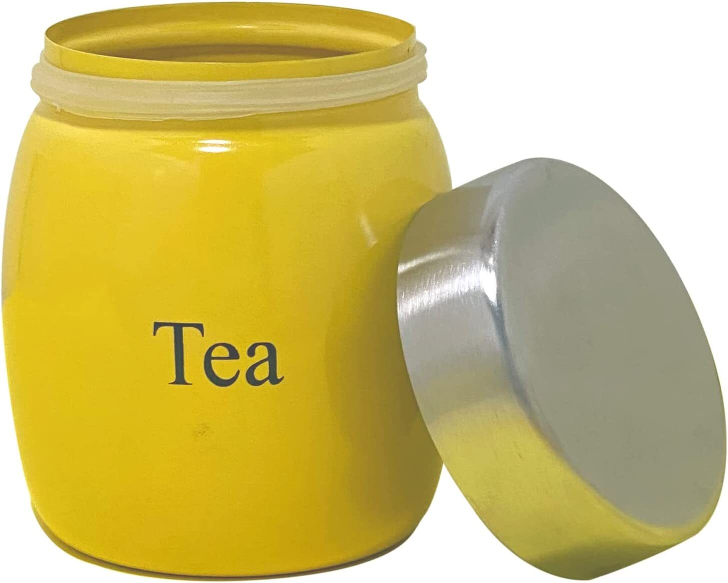 STAINLESS STEEL BARREL SHAPED CANISTERS ,JAR TEA COFFEE OR SUGAR