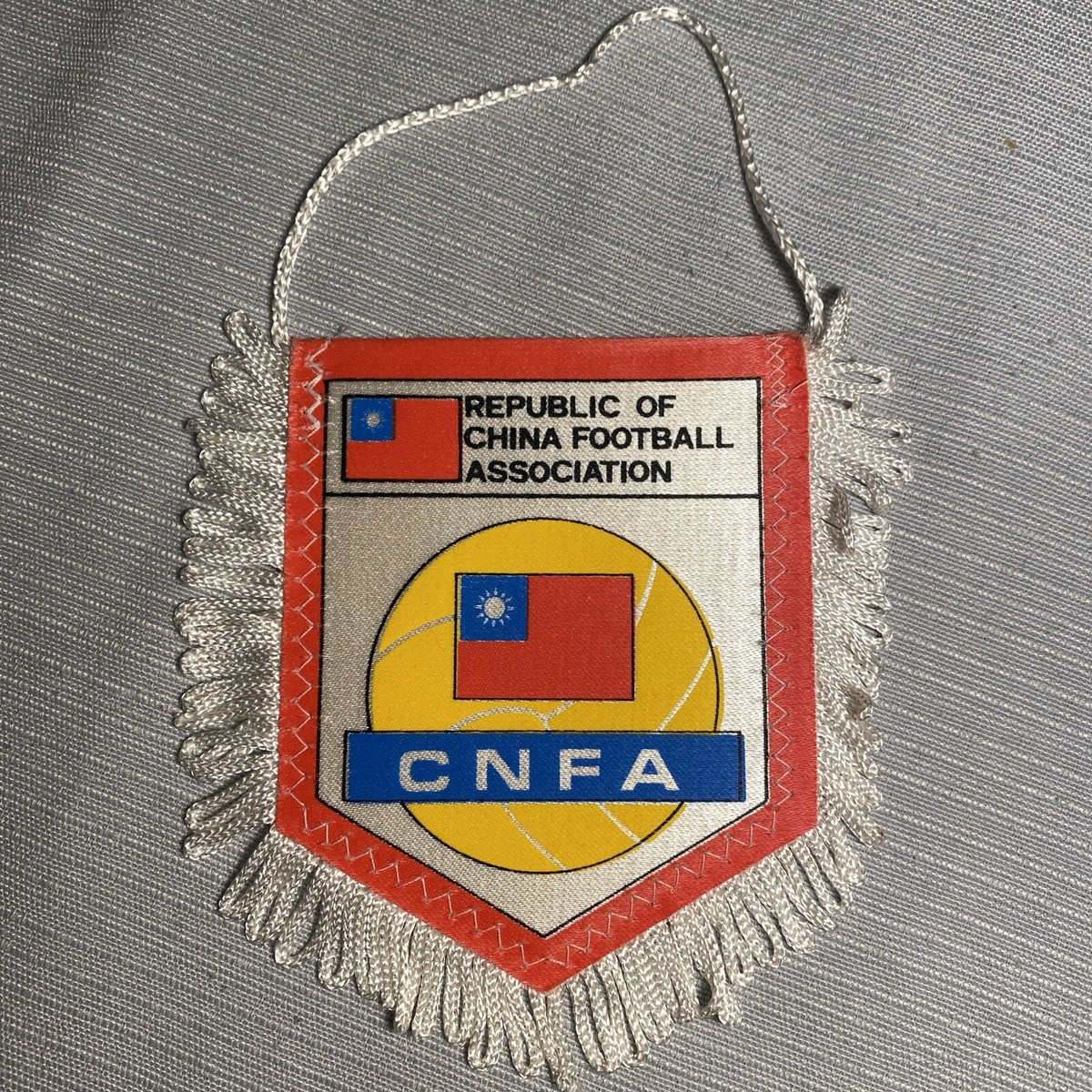 Fanion Asian Football Confédération Asia Asie Foot Pennant Wimpel Vintage Soccer