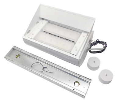 Spi EIW12247 15 in Echo Round 9.0 Led Uplight With Cut-Off Shield White