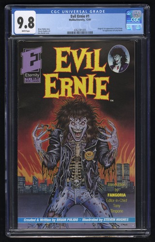Evil Ernie #1 1991 Malibu/Eternity CGC 9.8 ~ 1st app Evil Ernie & Lady Death