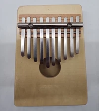 10 Key Piano Kalimba Thumb Finger Mbira Birch Wood Keyboard Music Instruments