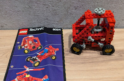 Lego Technik 8024, von 1989, vintage - vollständig mit Anleitung