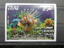 Iraq 2011 SS MNH Coral reef and Fish in the Arabian Gulf