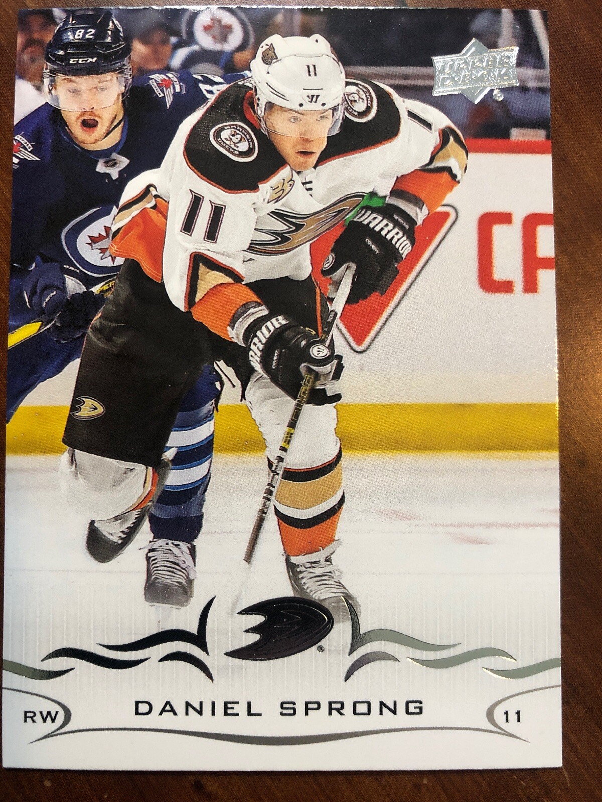 18-19 UD SP Authentic Update #506 Daniel Sprong