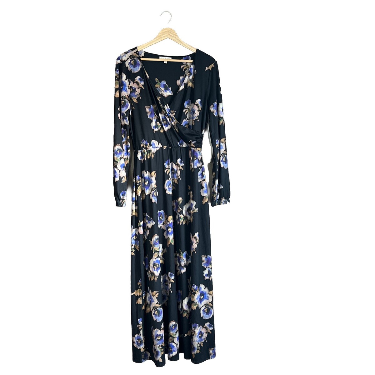blue halter dress maxi Wild Joy Halter Maxi Dress Blue Polka