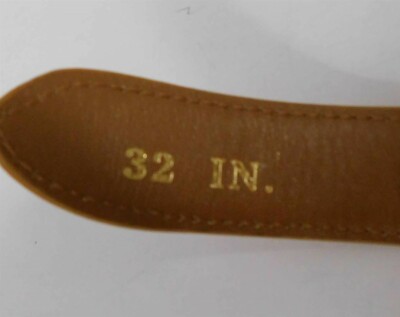 Genuine Crocodile Blond‎ Belt sz 32 Genuine Crocodile Blond Belt sz 32 | eBay main image 4