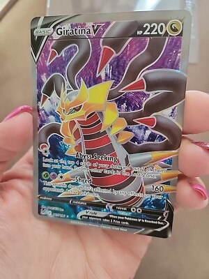 Pokémon TCG Giratina V Sword & Shield - Lost Origin 185/196 Holo