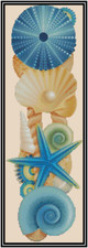 Seashells Counted Cross Stitch CHART No.13-107