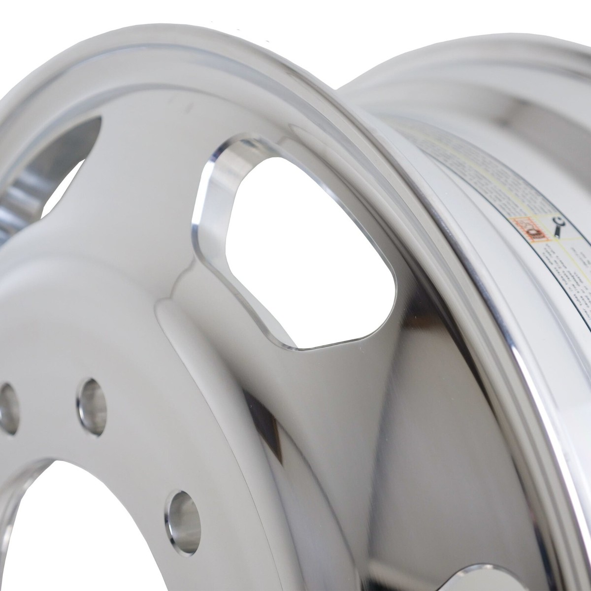 Polished Aluminum Truck Wheels