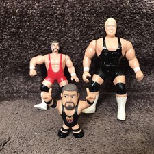 Wrestling Figure lot WCW Curt Henning 1998 Steiner Kevin Nash Mr Perfect NWO WWE