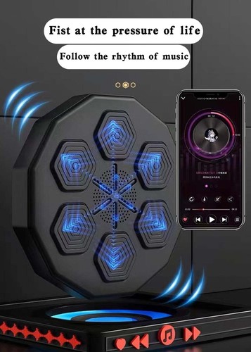 Smart Electronic Wall-Mounted Boxing Machine, Target Workout for Home - Picture 3 of 6
