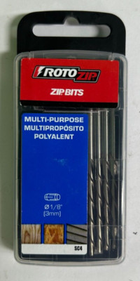 Roto Zip SC4 4 Piece Multi-Purpose Zip Bits