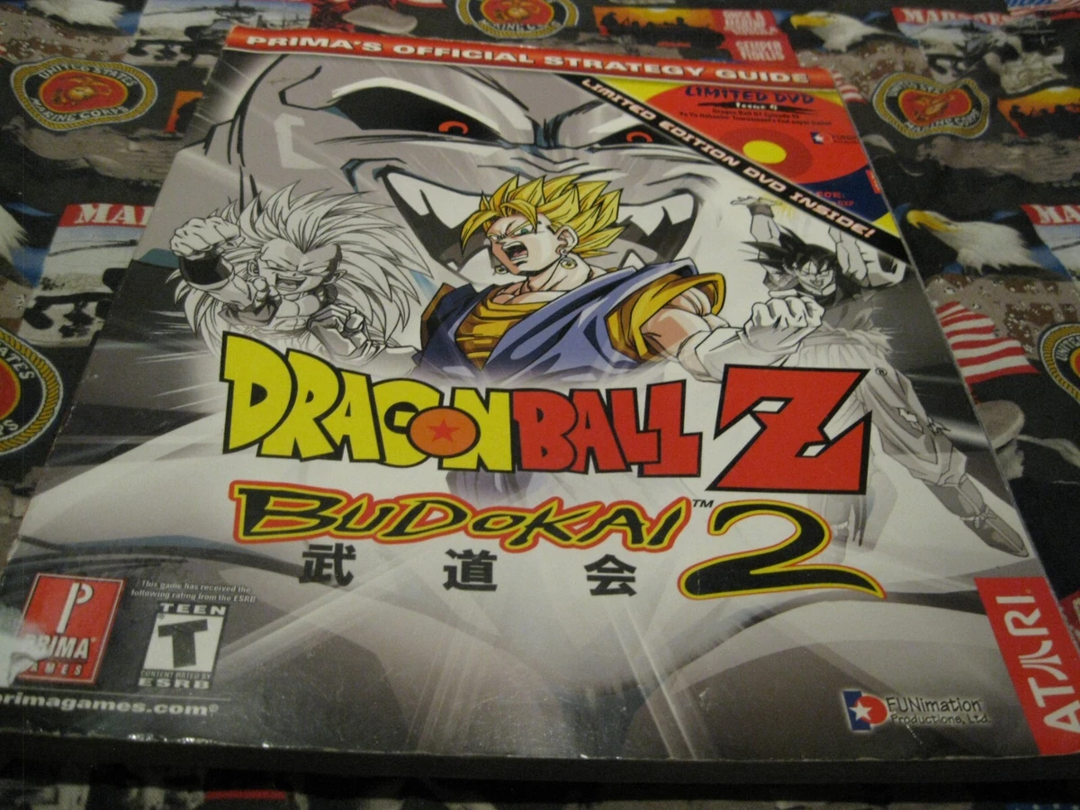 Dragon Ball Z Budokai 2 Prima Games Official Strategy Guide Book