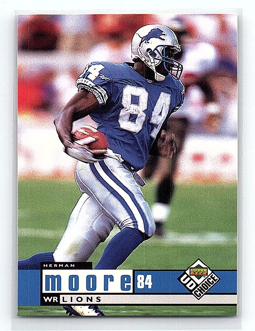1998 Upper Deck UD3 Herman Moore Detroit Lions #84
