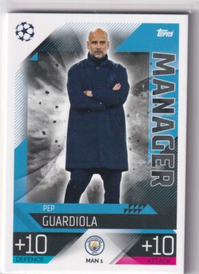 Topps Match Attax Champions League Extra 22/23 Manager MAN 1 Pep Guardiola