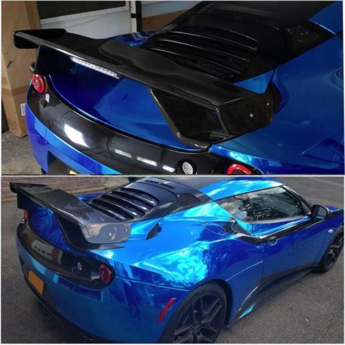 For Lotus Evora Coupe 2010-2016 Real Carbon Fiber Rear Trunk Spoiler Racing Wing - Picture 7 of 15