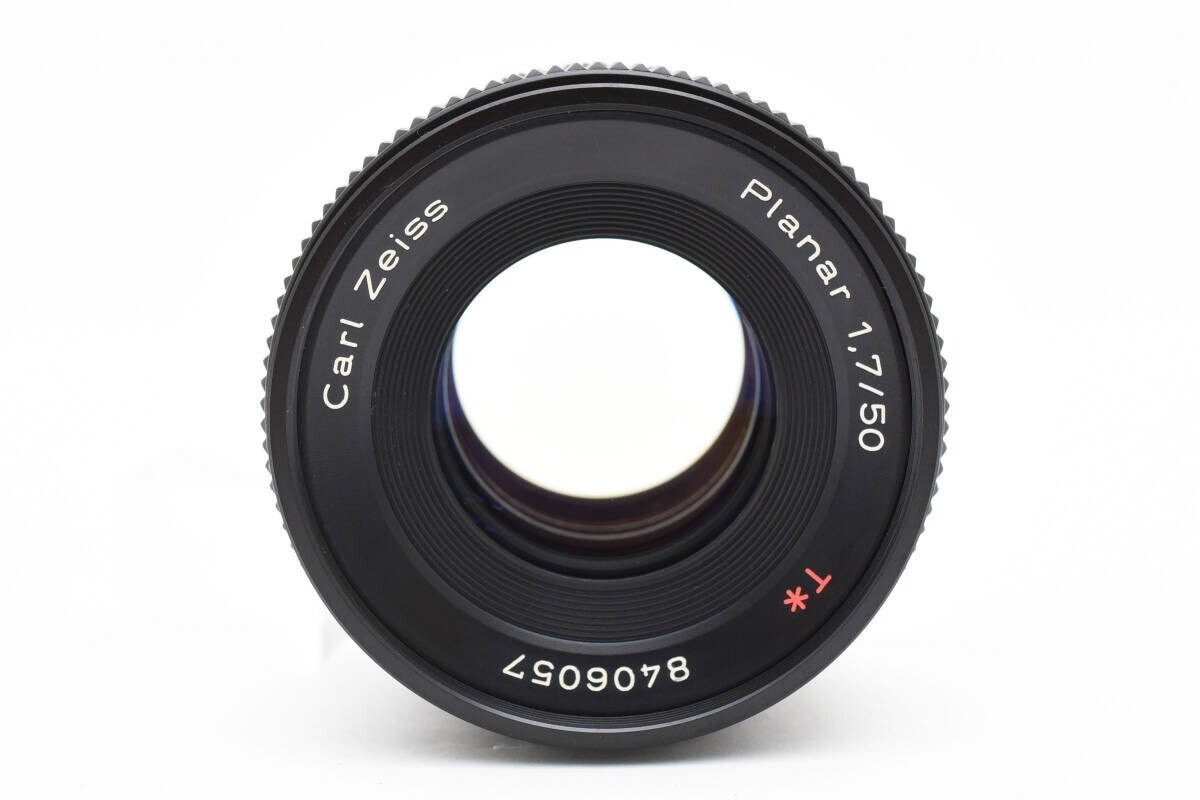 良品 Carl Zeiss Planar T* 50mm F1.7 MMJ Mint ] Contax Carl Zeiss Planar T* 50mm F1.7 MMJ Lens CY Mount