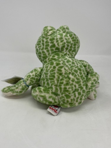 Webkinz Ganz Fleckfrosch weiches Plüschtier Stofftier Spielzeug HM142 UNBENUTZT - Bild 4 von 6