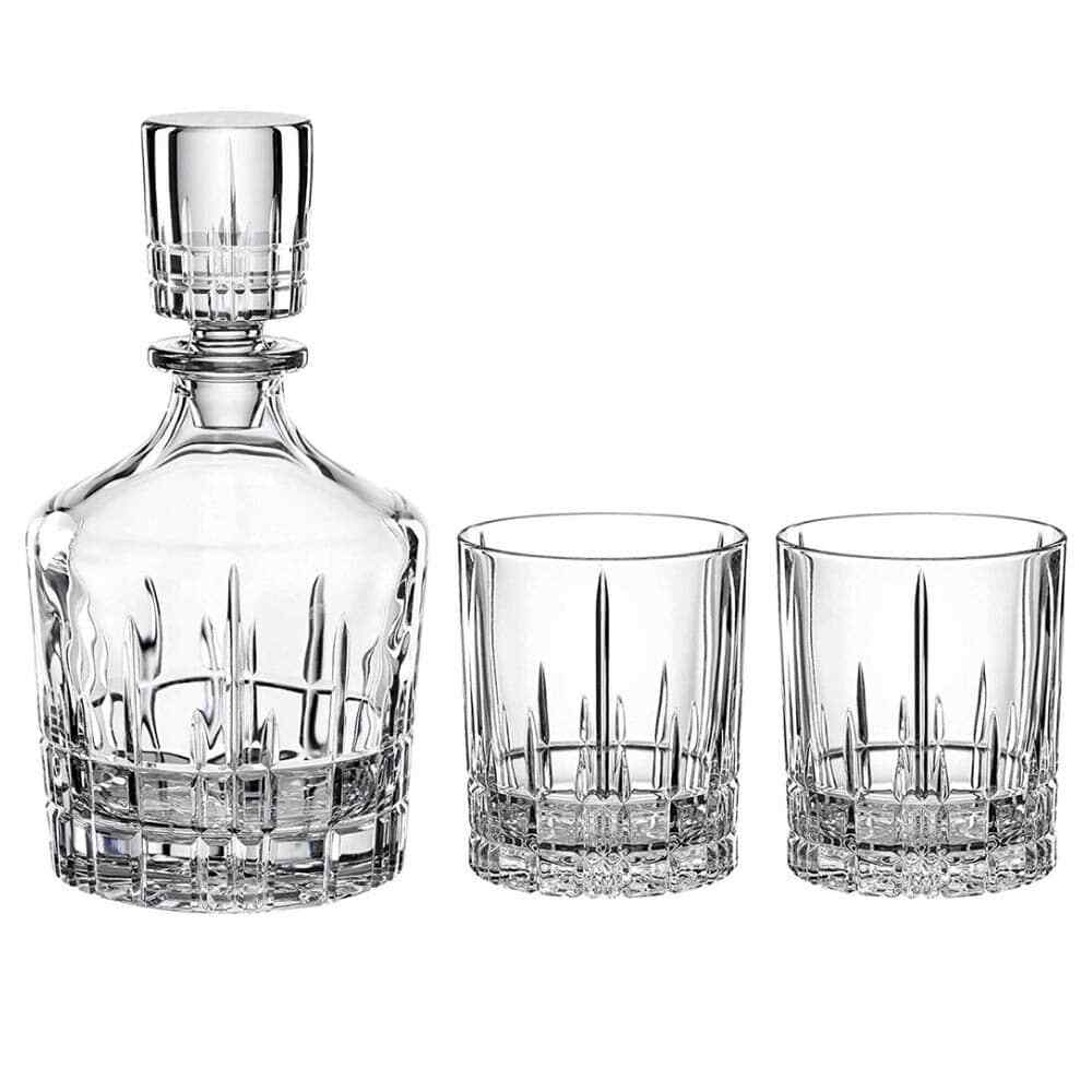 Set Decanter e Bicchieri Whisky in Cristallo Perfect Serve Collection 4500198 Sp