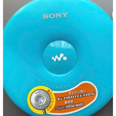 Sony CD Walkman D-EJ002 P Blue Confirmed Operation limited From