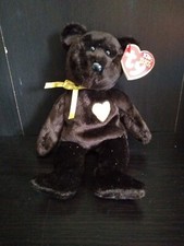 TY Beanie Baby - 2003 SIGNATURE BEAR (8.5 inch) - Stuffed Animal Toy ~ Trl8#185