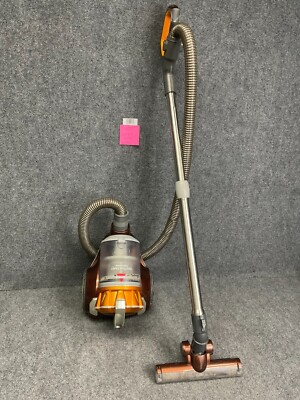 Bissell 1547 Hard Floor Expert Canister Vacuum Used Orange 19823