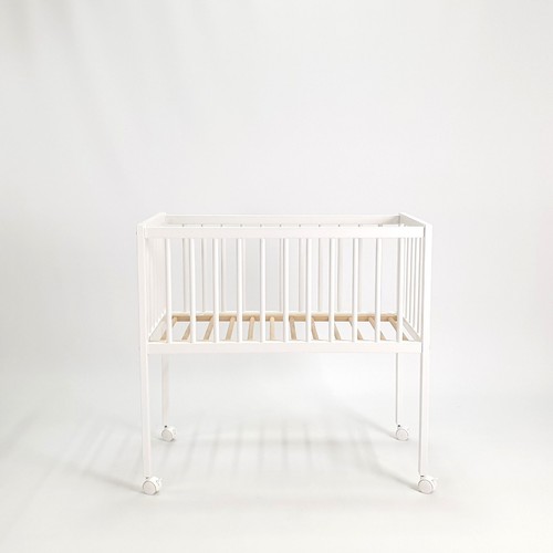 Kinderbett Mini Beistellbett 80x40cm, weiß Matratze und Bettwäsche - Bild 17 von 38