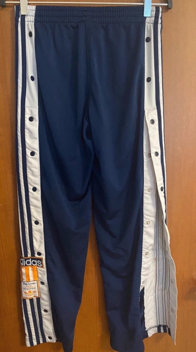 Y2k Adidas Original Vintage Jogginghose mit Knöpfen