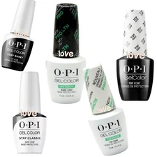 OPI Gel Nail Polish 15ml/0.5fl.oz Gel Color Matte - Base - Top Coat /Choose Any