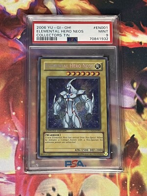 絶版 遊戯王 英語 北米 Tin缶 2006 ネオス 未開封 Yu-Gi-Oh! TCG Elemental Hero Neos 2006 Collector's Tins CT03