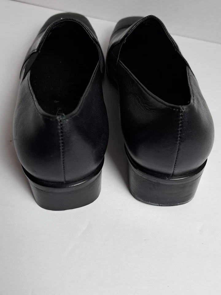 Trotters Women’s Black Dress Wedge Pump Slip On Made - Brazil Size 6 - 37 See De - Image 4 of 4