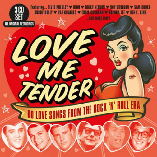 Various Artists Love Me Tender: 60 Love Songs from the Rock 'N' Roll Era (CD)