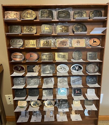JOHN DEERE~ 50+ VINTAGE BELT BUCKLES~ 1970's-90's (PICK YOUR STYLE) Updated 2/19